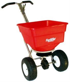 Earthway C24SS Professional Broadcast Spreader 100 Ibs. with stainless steel chassis w/ heavy duty axle support  Hand Spreaders  Patio, Lawn & Garden