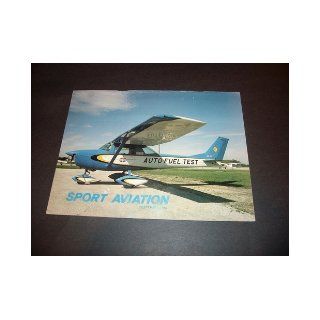 Sport Aviation Magazine September 1982 Sport Aviation Magazine Books