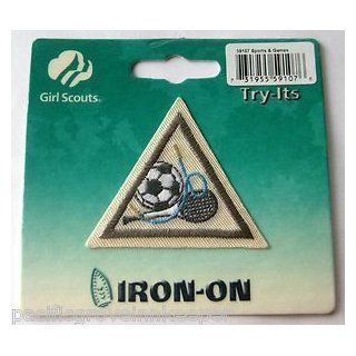Girl Scouts Try Its Iron On Patch 59107 Sports & Games