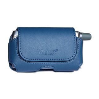 Reiko Horizontal Pouch for Treo 650   Retail Packaging   Blue Cell Phones & Accessories