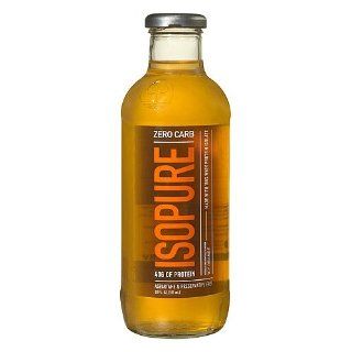 Nature's Best Isopure Ready to Drink, Orange (Zero Carb), 20 Ounce/12 Case Health & Personal Care