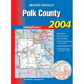 Streetfinder Polk County Rand McNally 9780528998935 Books