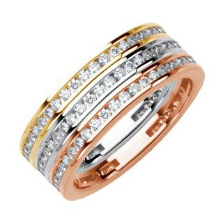 Platinum 3/8 ct Tw Stackable Diamond Ring Jewelry