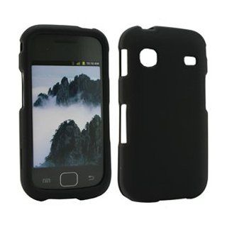 Rubberized Black Snap On Cover forSamsung Repp SCH R680  Players & Accessories