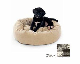 Snoozer Luxury Round Bolster Pet Bed, X Large, Ebony 