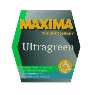 Maxima UltraGreen Maxi Spool   660 yd  Monofilament Fishing Line  Sports & Outdoors