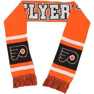 NHL Philadelphia Flyers 2012 Team Stripe Scarf  Sports Fan Scarves  Clothing