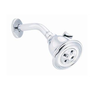 Alsons 660 C PK Water Amplifying Shower Head with Flow Control Lever, Chrome    