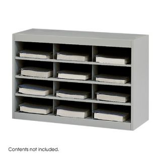 Safco Products Company Steel Project Center Organizer, 12 Pockets