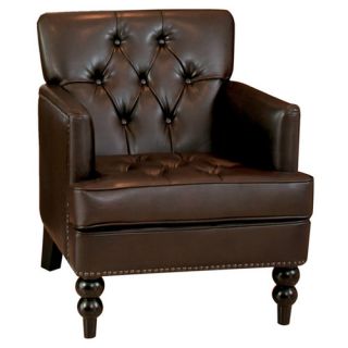 Malone Arm Chair in Brown
