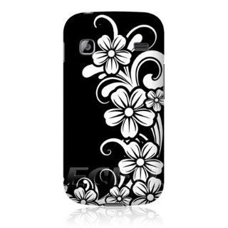 Head Case Designs Bnw Floral Daisy Swirl Design Back Case for Samsung Galaxy Gio S5660 Cell Phones & Accessories