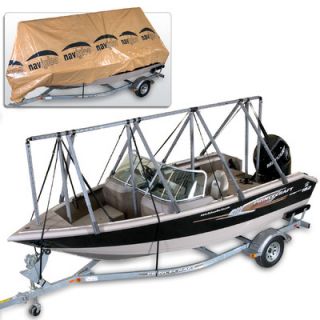 Navigloo 23 to 24 ft Storage System Pontoon with Tarpaulin Cover (does