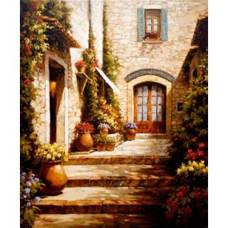 North American Art Sun in the Entryway Canvas Wall Art