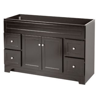 foremost columbia 48 bathroom vanity cabinet only