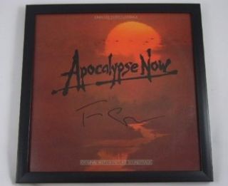 Francis Ford Coppola Apocalypse Now Signed Autographed Original Motion Picture Soundtrack Lp Record Album with Vinyl Framed Loa Entertainment Collectibles