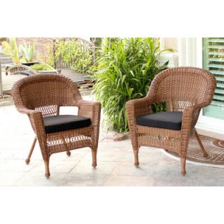 Wicker Lane Lounge Chair with Cushion (Set of 2)