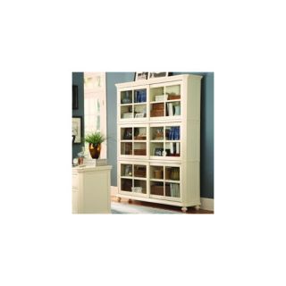 8891 Series Stackable Bookcase Center Unit in White
