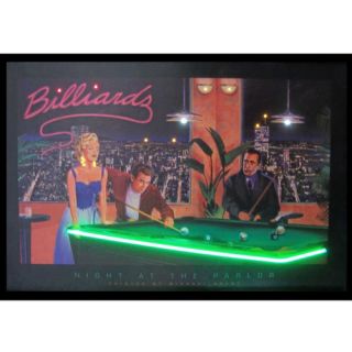 Night at the Parlor Neon LED Poster Sign