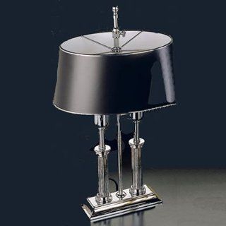 El Casco Chrome Double Pedestal Lamp M 665CT   Table Lamps