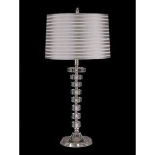 Dale Tiffany Culver Crystal 1 Light Table Lamp