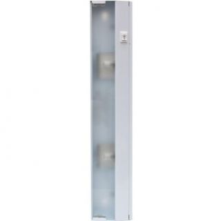 GE 10157 18 Inch Xenon Under Cabinet Light Fixture, White   Under Counter Fixtures  