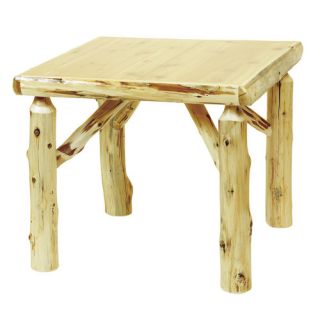 36 Traditional Cedar Log Game Table