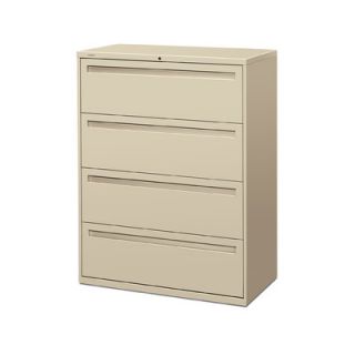 HON 700 Series 42 W Four Drawer Lateral File
