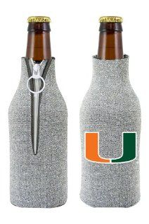 Miami Hurricanes Glitter Bottle Suit Holder  Thermo Can Coolers  Sports & Outdoors