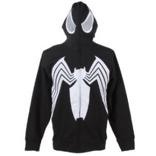 Marvel Universe Venom Full Zip Hoodie Novelty Hoodies Clothing