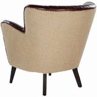 Safavieh James Leather Chair