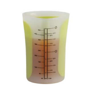ChefN SleekStor Pinch & Pour Measuring Beakers in Green Tonal (Set of