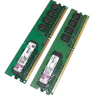 Kingston ValueRAM 1 GB Kit (2x512MB Modules) 667MHz PC2 5300 DDR2 DIMM Desktop Memory (KVR667D2N5K2/1G) Electronics