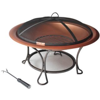 Panama Jack Outdoor Copper Plated Fire Pit