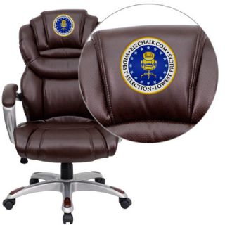 FlashFurniture Personalized High Back Leather Executive Office Chair