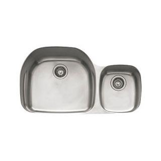 Franke Prestige 31.13 x 14.19   20.44 Double Bowl Kitchen Sink