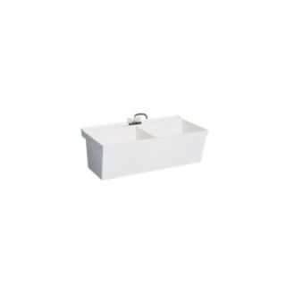 Swanstone Veritek 45 x 23 Double Bowl Wall