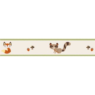 sweet jojo designs forest friends collection wall paper border