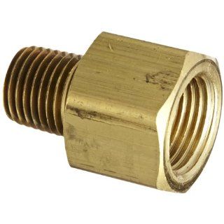 Dixon Valve RA3F2M Brass Pipe and Welding Fitting, Adapter, 3/8" NPTF Female x 1/4" NPTF Male Industrial Pipe Fittings
