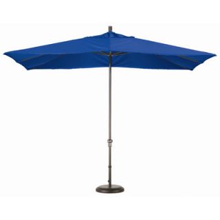 California Umbrella 11 x 8 Rectangular Aluminum Market Umbrella