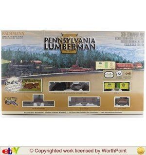 Bachmann Pennsylvania Lumberman Train Set 160 695 Ho Toys & Games
