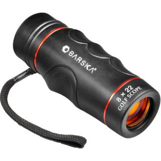 8x22 Blueline Binoculars Golf Scope, Waterproof, Yards, Ruby Lens,