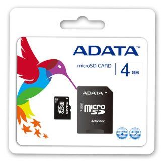 Original OEM A Data 4GB MicroSD card Plus SD Adaptor With Lifetime Manufacturer Warranty + Free Keychain MicroSD Card Reader (Colors May Vary) for LG Optimus Logic L35g/Dynamic L38C Motion 4g MS 770 Marquee LS855 Lucid 4G Banter,Rumor 510 Optimus S 670 Opt