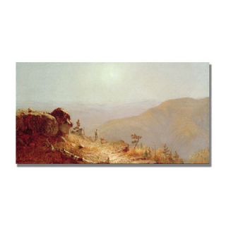 Global Gallery View of Rocky Mountains by Albert Bierstadt Stretched