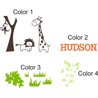 Alphabet Garden Designs Its a Jungle Out There Wall Decal