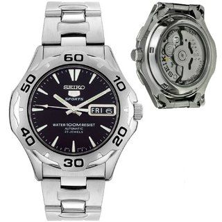 Seiko Men's SNZ301 5 Sports Automatic Stainless Steel Watch Watches