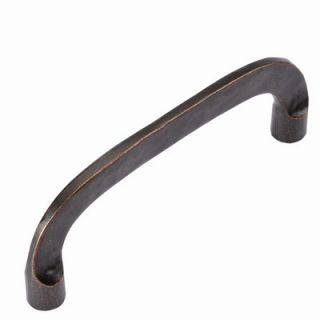 HickoryHardware Hammered Iron 0.12 Cabinet Arch Pull