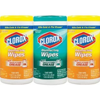 Clorox Disinfecting Wipes Value Pack, Fresh Scent and Citrus Blend (675 count) Kitchen & Dining