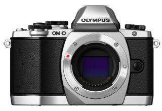 Olympus OM D E M10 Compact System Camera (Silver)  Body only  Camera & Photo