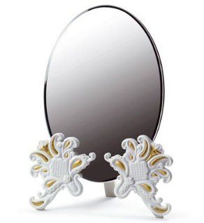Lladro Vanity Mirror White / Gold  