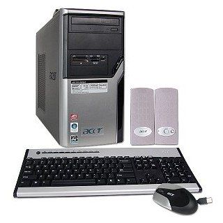 Acer Aspire AM3100 U3202A AMD Athlon 64 X2, 2.8 GHz, 3 GB DDR2 SDRAM, 500 GB Hard Drive, DVDRW Drive, Windows Vista Home Premium.  Desktop Computers  Computers & Accessories